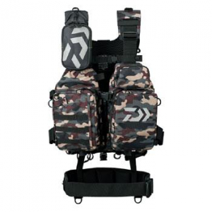 Жилет спасательно-разгрузочный Daiwa DF-6107 Зеленый CAM F