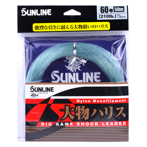 Шок лидер SUNLINE Big Game Nylon Monofilament 50м (330lb)
