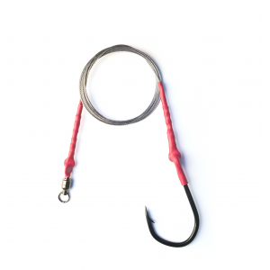 Поводок с крючком Owner Job Big Game #10/0 Shark