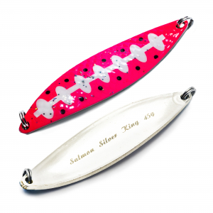 Блесна Salmon Серебристый King 37g цвет 794