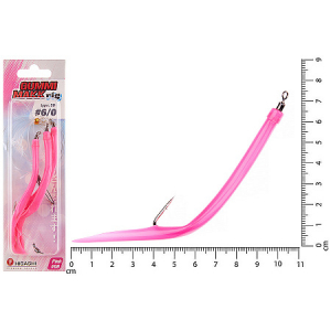 Оснастка HIGASHI Gummi Makk rig SB3 #06 Розовый (#10-0)