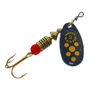 Блесна MEPPS Черный Fury №2 4.5гр цв.NR/Желтый