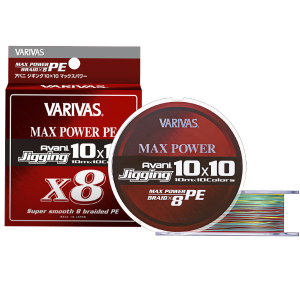 Плетеный шнур Varivas Avani Jigging Max Power PE8 #0.8
