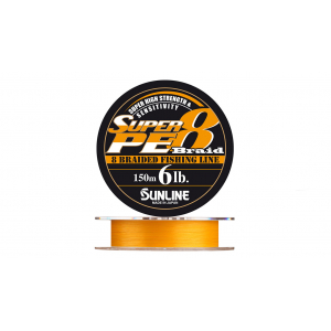Плетеный шнур SUNLINE Super PE 8 BRAID # 0.8
