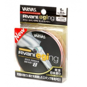 Плетеный шнур Varivas Avani Eging Pe Max Power #0.6