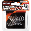 Крючок тройной Shout Straight Point Treble 33 233SS 2/0