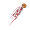 Jig Head HAMADA SHOKAI CO. Blaze Curly CLA035 150g RD