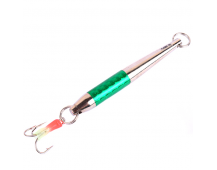 Пилькер Fladen Haken Fjords Silver/Green Reflection 80 гр