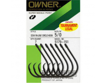 Крючки Owner SSW In-Line Circle Hook 5179 #6/0
