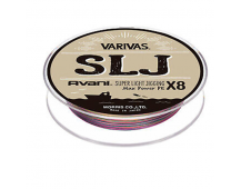 Плетеный шнур VARIVAS AVANI SLJ SUPER LIGHT JIGGING MAX POWER PEx8 150m #0.4